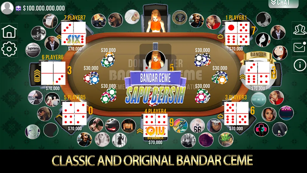 Domino Poker QiuQiu Gaple (Домино Покер ЧиЧи Гапле)  [МОД Mega Pack] Screenshot 4