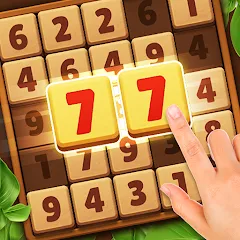 Скачать взлом Woodber - Classic Number Game (Вудбер)  [МОД Много монет] - последняя версия apk на Андроид