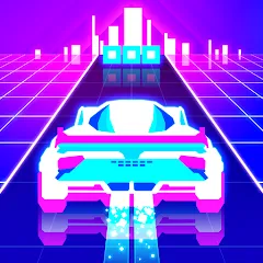 Взломанная Music Racing GT: EDM & Cars (Музыка Гонок ГТ)  [МОД Все открыто] - последняя версия apk на Андроид
