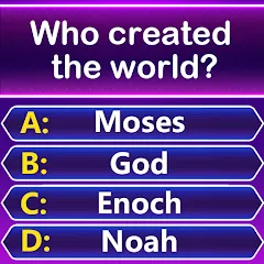 Взлом Bible Trivia - Word Quiz Game (Библейская викторина)  [МОД Unlimited Money] - полная версия apk на Андроид