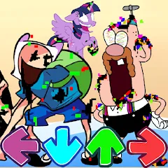 Взлом Finn Digital Darkness Battle (Финн Пибби  Рэп Батл)  [МОД Unlocked] - последняя версия apk на Андроид