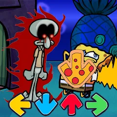 Взломанная Trickward Undersea Beat Battle (Триковый Фанкин Мод против БФ)  [МОД Menu] - полная версия apk на Андроид