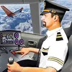Взлом Plane Pilot Flight Simulator (Плейн Пилот Флайт Симулятор)  [МОД Все открыто] - стабильная версия apk на Андроид