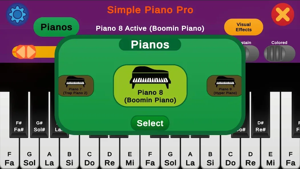 Simple Piano Pro (Симпл Пиано Про)  [МОД Menu] Screenshot 5