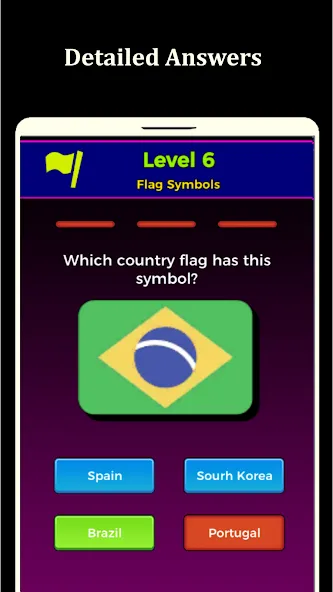 World Flags Quiz Game (Ворлд Флагс Квиз Гейм)  [МОД Меню] Screenshot 4