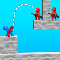Скачать взломанную Bazooka Boy (Базука Бой)  [МОД Много денег] - стабильная версия apk на Андроид