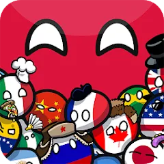 Взломанная Countryball Potato Mayhem (Кантрибол Потето Мейхем)  [МОД Все открыто] - полная версия apk на Андроид