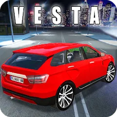 Взломанная Russian Cars: VestaSW  [МОД Меню] - последняя версия apk на Андроид