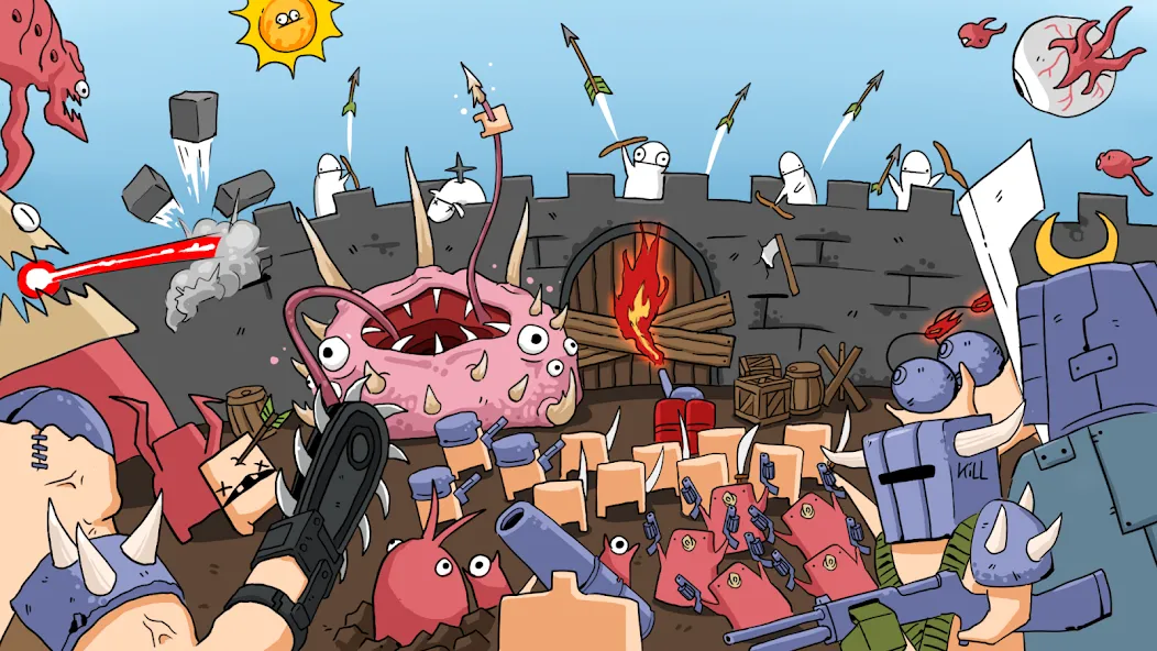 Arrow War  [МОД Бесконечные монеты] Screenshot 1