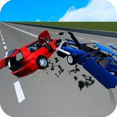 Взлом Car Crash Simulator: Accident (Кар Симулятор Столкновений)  [МОД Все открыто] - полная версия apk на Андроид