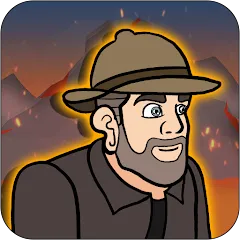 Взломанная Volcano Escape (Вулканическое бегство)  [МОД Mega Pack] - последняя версия apk на Андроид