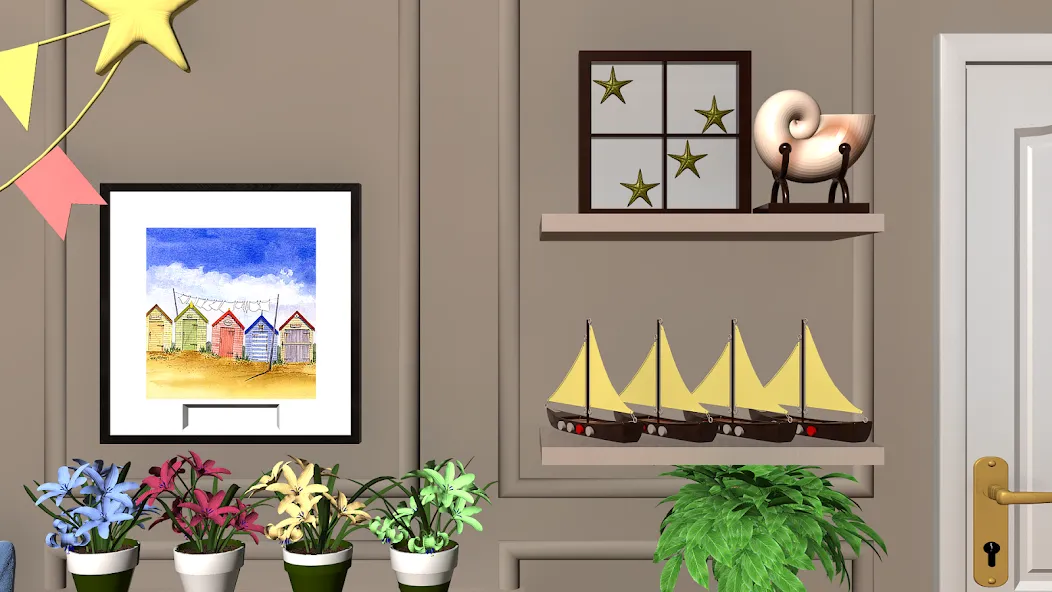 Four Rooms Escape 3 (Фор Румс Эскейп 3)  [МОД Unlimited Money] Screenshot 4