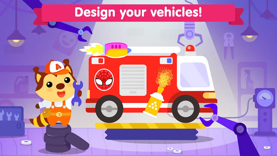 Car games for kids & toddler  [МОД Mega Pack] Screenshot 2