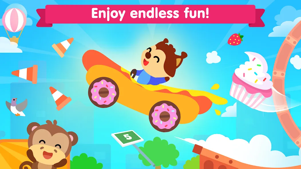 Car games for kids & toddler  [МОД Mega Pack] Screenshot 3