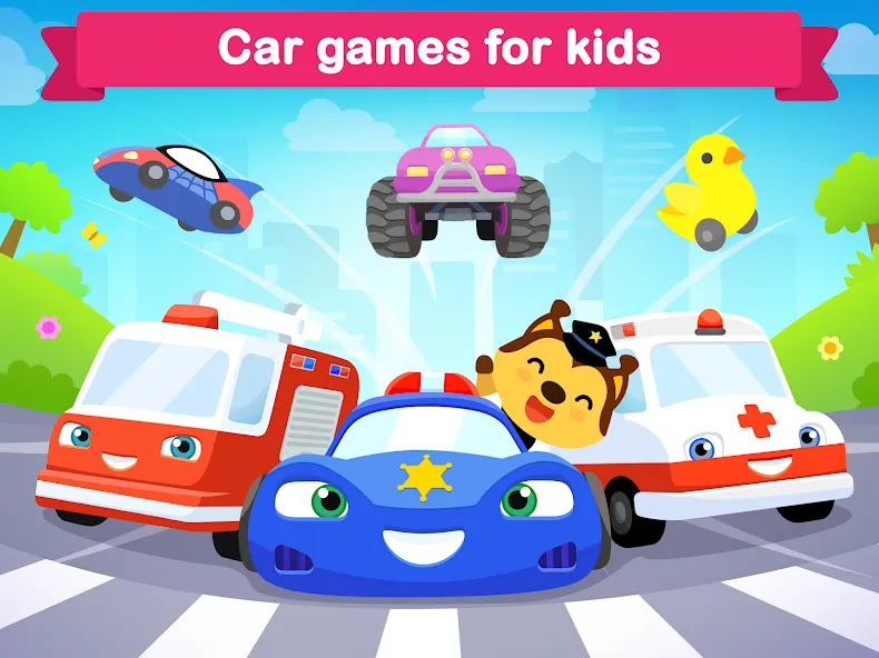 Car games for kids & toddler  [МОД Mega Pack] Screenshot 5