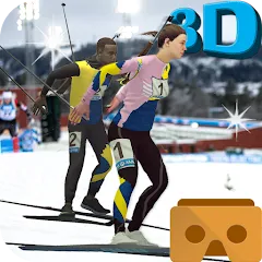 Скачать взломанную Biathlon VR (Биатлон )  [МОД Unlocked] - полная версия apk на Андроид