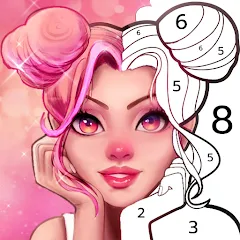 Взломанная Coloring Game: Paint by Number  [МОД Mega Pack] - последняя версия apk на Андроид