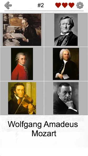 Famous Composers Portrait Quiz  [МОД Много монет] Screenshot 4