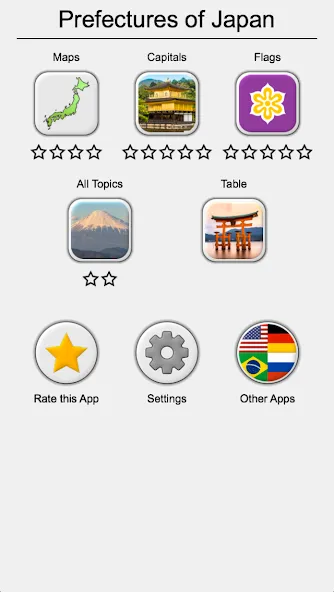 Prefectures of Japan - Quiz  [МОД Бесконечные деньги] Screenshot 3