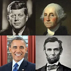 Скачать взлом US Presidents and History Quiz  [МОД Mega Pack] - полная версия apk на Андроид