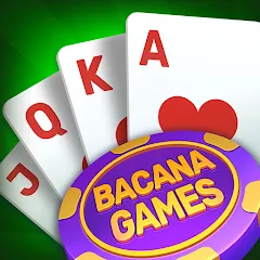Взломанная Bacana Games: Buraco & Slots (Бакана Геймс)  [МОД Бесконечные деньги] - последняя версия apk на Андроид