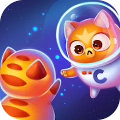 Скачать взломанную Space Cat Evolution: Kitty col  [МОД Unlimited Money] - полная версия apk на Андроид