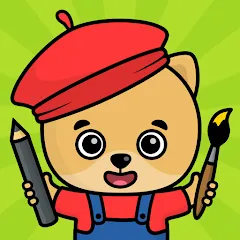 Взлом Kids Coloring & Drawing Games  [МОД Много монет] - последняя версия apk на Андроид
