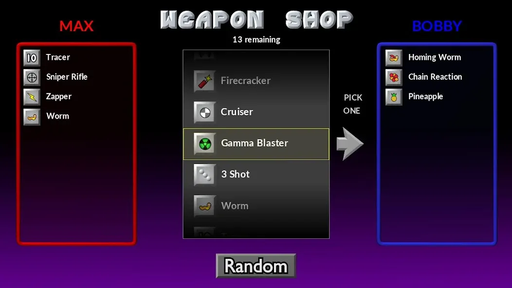 Pocket Tanks (Покет Танкс)  [МОД Меню] Screenshot 2