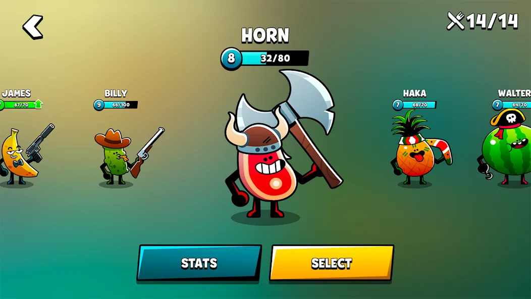 Food Gang  [МОД Бесконечные деньги] Screenshot 3