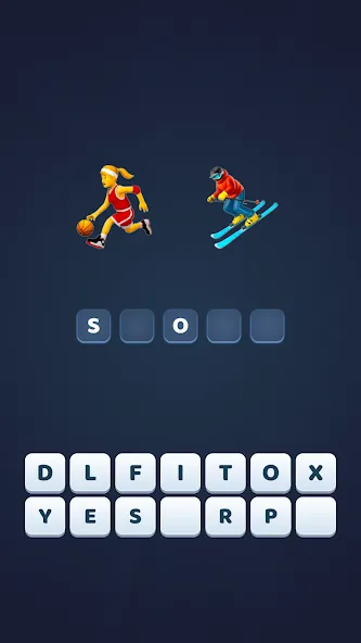 Emoji Quiz - Word game (Имоджи Квиз)  [МОД Много денег] Screenshot 4