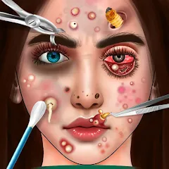 Скачать взлом ASMR Doctor Makeup Salon games (АСМР)  [МОД Mega Pack] - стабильная версия apk на Андроид