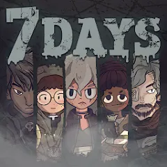 Скачать взломанную 7Days! : Mystery Visual Novel  [МОД Mega Pack] - полная версия apk на Андроид