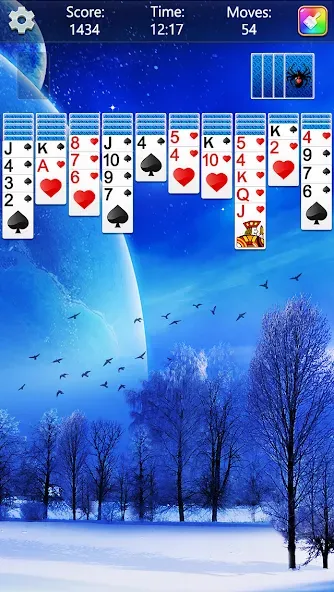 Spider Solitaire Fun (Спайдер Солитер Фан)  [МОД Много монет] Screenshot 5