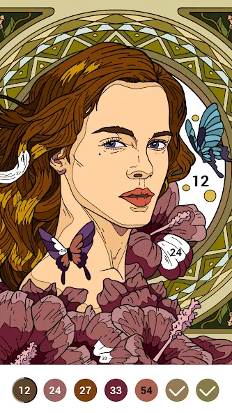 Casual Color - Color by Number  [МОД Menu] Screenshot 1