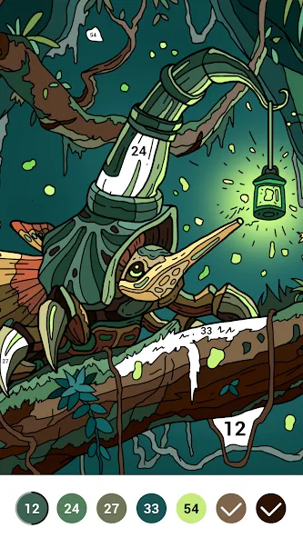 Casual Color - Color by Number  [МОД Menu] Screenshot 4