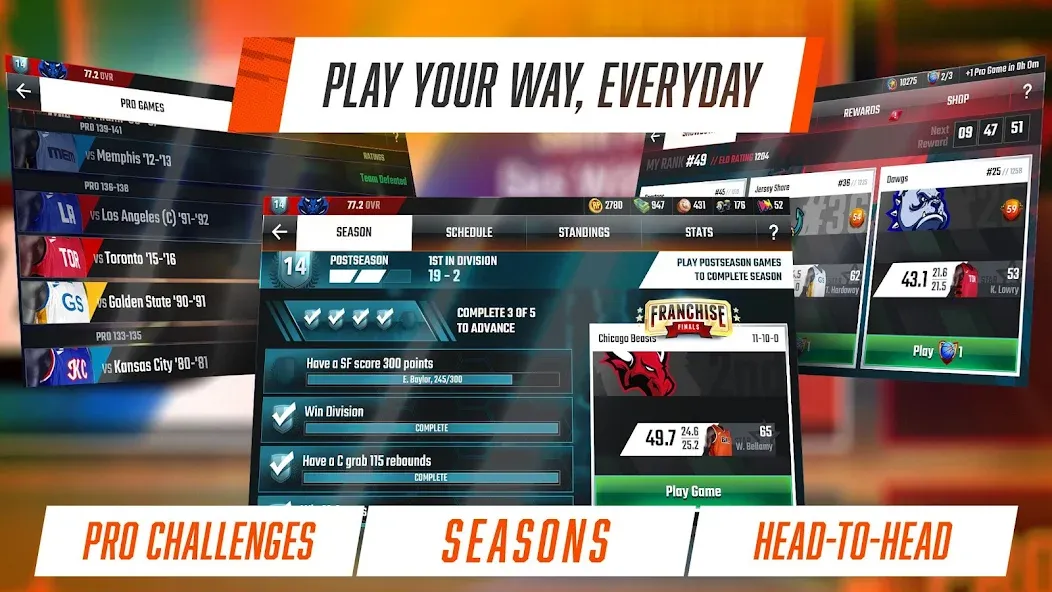 Franchise Basketball 2024 (Франшизный баскетбол 2023)  [МОД Много денег] Screenshot 4