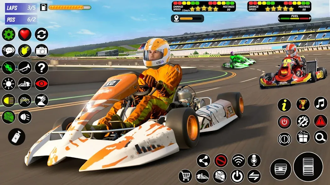 Buggy Race: Kart Racing Games  [МОД Много денег] Screenshot 1