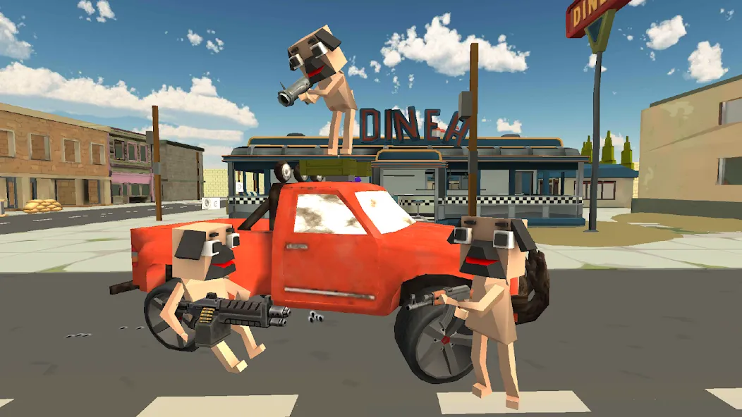 PugWars (Пагварс)  [МОД Бесконечные деньги] Screenshot 2