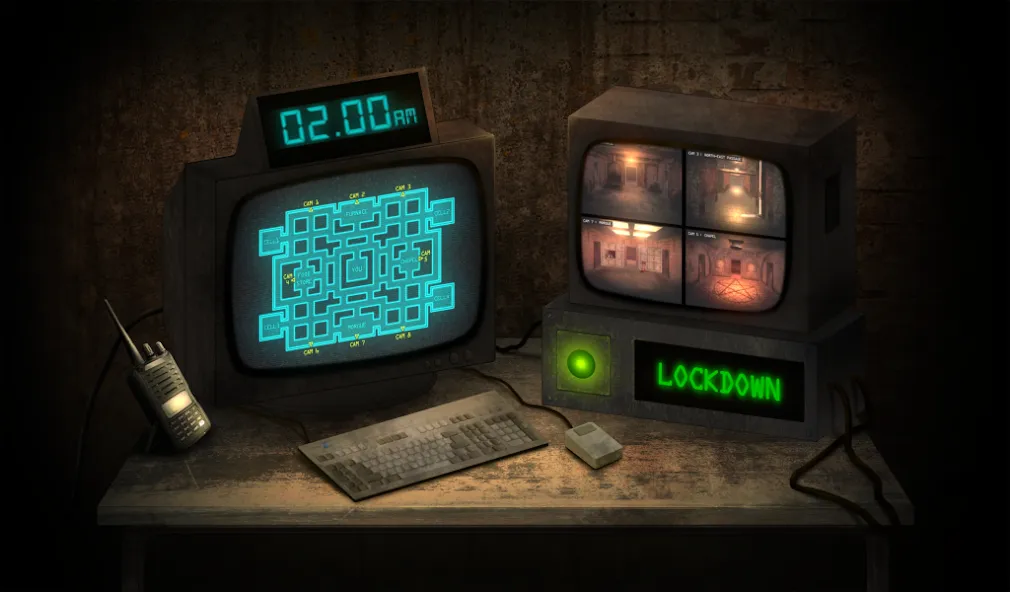 Asylum Night Shift 2 (Азайлум Найт Шифт 2)  [МОД Бесконечные деньги] Screenshot 1