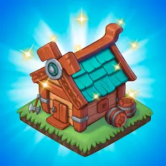 Взломанная Mergest Kingdom: Merge game  [МОД Меню] - полная версия apk на Андроид