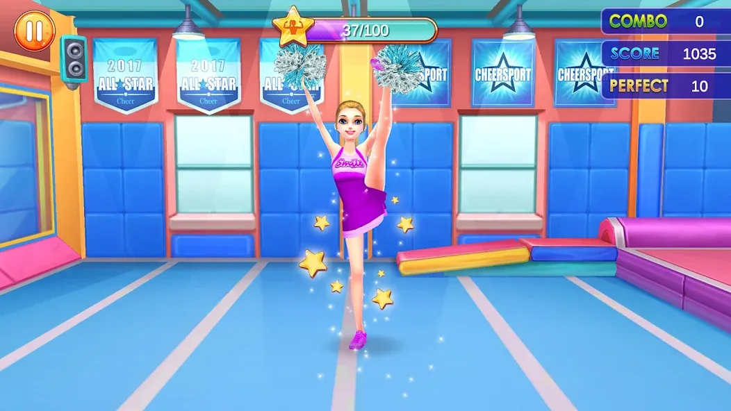 Cheerleader Champion Dance Now  [МОД Бесконечные деньги] Screenshot 4