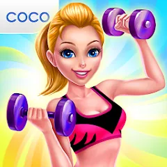 Взломанная Fitness Girl - Dance & Play  [МОД Бесконечные деньги] - последняя версия apk на Андроид