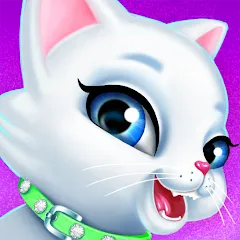 Взлом Kitty Love - My Fluffy Pet  [МОД Много денег] - стабильная версия apk на Андроид