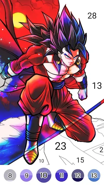 Color Fan - Color By Number (Цветной веер)  [МОД Все открыто] Screenshot 4