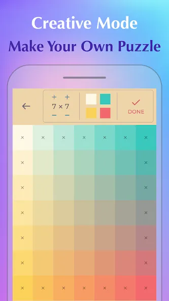 Color Puzzle:Offline Hue Games  [МОД Много монет] Screenshot 4