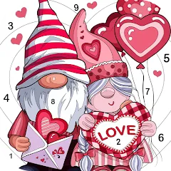 Скачать взлом Love, Heart Coloring Book  [МОД Unlocked] - полная версия apk на Андроид