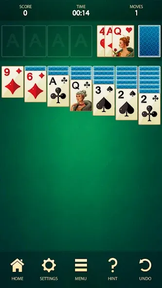 Classic Solitaire: Card Games (Классический пасьянс)  [МОД Бесконечные монеты] Screenshot 1