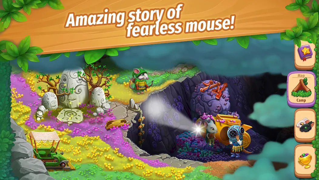 Strongblade: Match 3 Game (Стронгблейд)  [МОД Menu] Screenshot 1