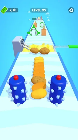Potato Rush (Потейто Раш)  [МОД Menu] Screenshot 2