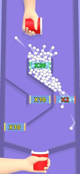 Bounce and collect (Баунс энд коллект)  [МОД Меню] Screenshot 1